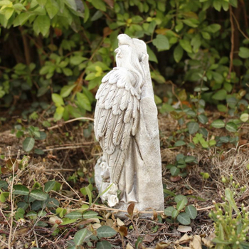 Amazonės angelo maldos šuns atminimo akmuo kūrybingas lauko sodo sodo dervos dekoravimas naminio šuns antkapis