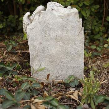Amazonės angelo maldos šuns atminimo akmuo kūrybingas lauko sodo sodo dervos dekoravimas naminio šuns antkapis