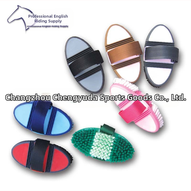 [Bross-Border] Четка за коне с експортно качество, гъвкава, миеща се, почистваща коне, гъвкава четка за конска екипировка