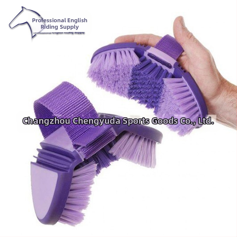 [Bross-Border] Четка за коне с експортно качество, гъвкава, миеща се, почистваща коне, гъвкава четка за конска екипировка