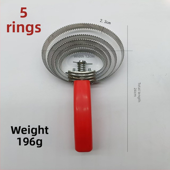 Patru, cinci și șase cercuri, pieptene zimțat, răzuitor de transpirație pentru vacă și cal, greblă anti-mâncărime, pieptene din păr de cal, scărpinat dinți, pieptene pentru animale de companie, perie de îndepărtare a părului