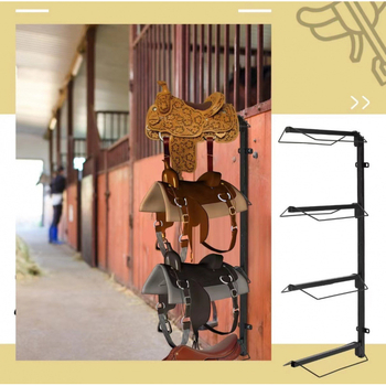 Стойка за седла Amazon TEMU за трансгранична верига за доставки, тежка стенен седла, подходяща за всички видове седла