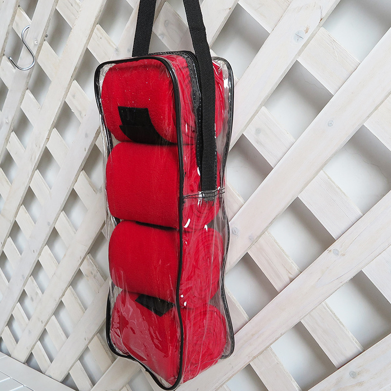 3 mm biezas polārās flīsa divpusējas samta zirgu legingi, 4 komplekti, 11 cm plati un 3 m gari, AC7021