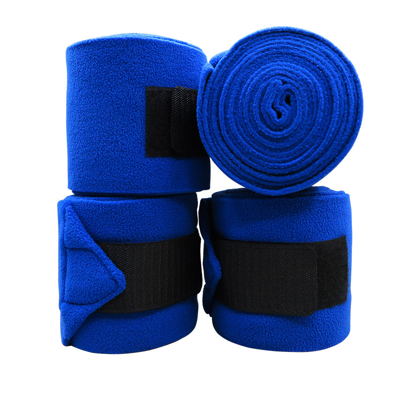 3 mm biezas polārās flīsa divpusējas samta zirgu legingi, 4 komplekti, 11 cm plati un 3 m gari, AC7021