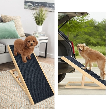 Šunų laipiojimo kopėčios, medžio masyvo reguliuojamos katės laipiojimo kopėčios, lova, sofa, sulankstomos kopėčios, rampa, naminių gyvūnėlių produktai, žaislai