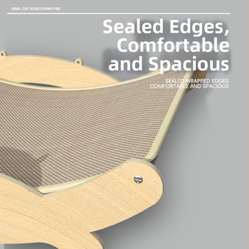 Κρεβάτι για γάτες με καβούρι, σανίδα ξυσίματος για γάτες, σχοινί κάνναβης, φωλιά για γάτες, ενσωματωμένη μεγάλη ανακλινόμενη καρέκλα για γάτες, ανθεκτική στη φθορά, χωρίς ξύσματα, καναπές για γάτες με δυνατότητα λείανσης με νύχια