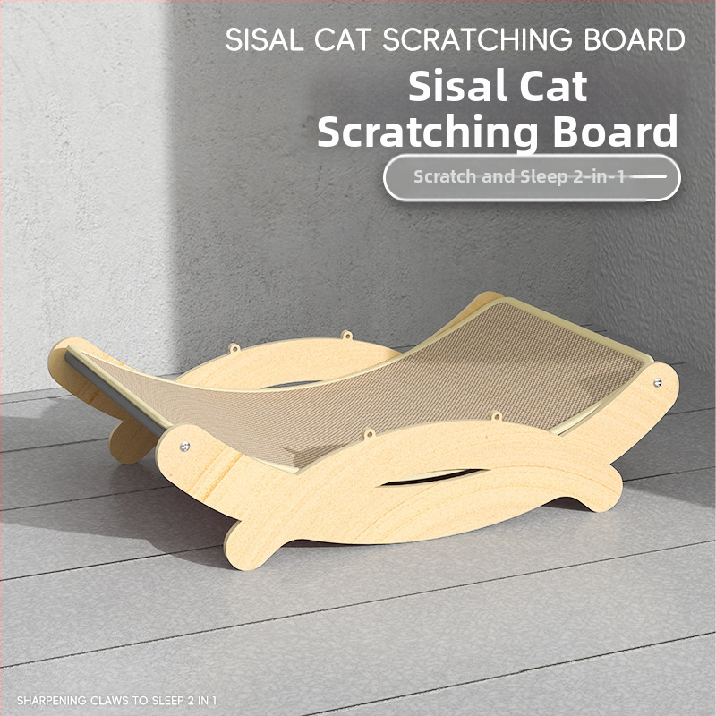 Krabie mačacie pelech/škrabacia doska na mačky/hniezdo z konope/lana/integrované nadrozmerné mačacie kreslo/kreslo/pohovka na mačky/odolná proti opotrebovaniu/šrotu/drvenie pazúrov