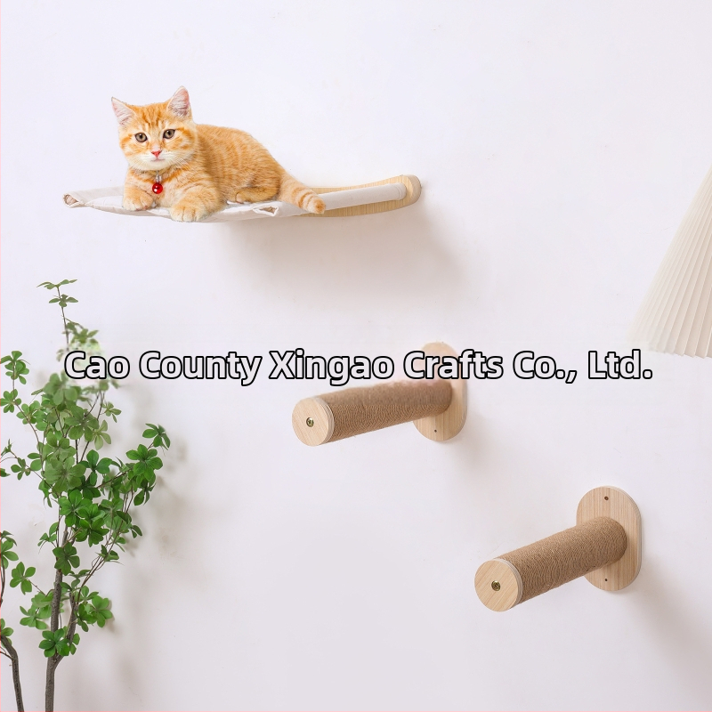 Drevený stojan na lezenie pre mačky, lezecký rebrík pre mačky, nástenný rebrík, masívne drevené viacvrstvové sisalové lano, hojdacia sieť pre mačky, schody, hračka pre mačky