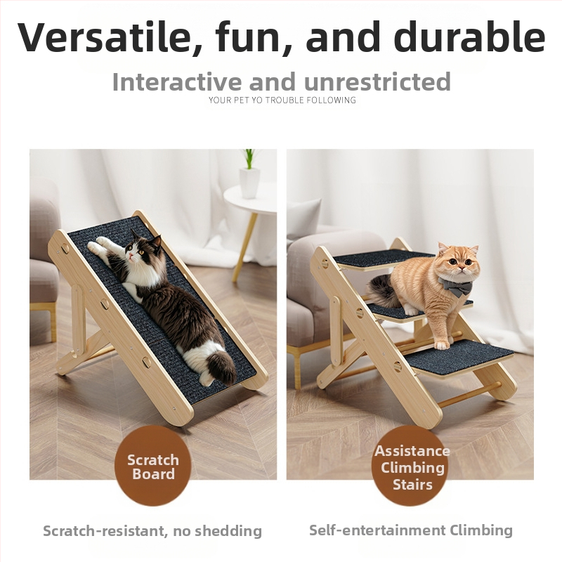 Lezecký stojan pre mačky, schody pre domáce zvieratá, schody pre mačky a psy, protišmykový lezecký rebrík, svah pre malé staré psy, zahraničný obchod, cezhraničný