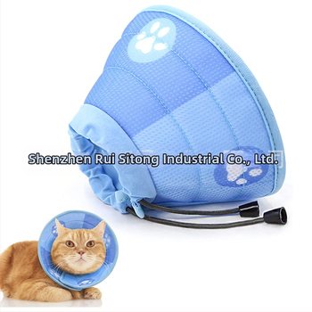 Нов нашийник за домашни любимци за котки, конусен нашийник за котки, нашийник за котки против облизване, нашийник против облизване за котки, нашийник за глава на котка