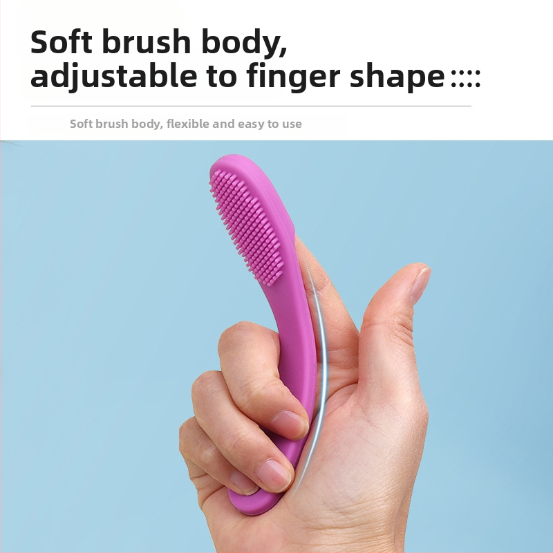 Домашни любимци Калъф за пръсти за домашни любимци Четка за зъби за кучета Инструмент за почистване на устната кухина за кучета Четка за зъби за домашни любимци