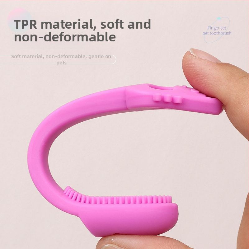Четка за зъби за домашни любимци, Кошарка за пръсти за кучета, Четка за зъби за кученца, Четка за зъби за котки, Принадлежности за кучета и котки, Антибактериална