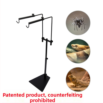 Εργοστασιακή άμεση διπλή γάντζο αναρρίχησης βάσης φωτιστικού δαπέδου για κατοικίδια, ρυθμιζόμενη βάση φωτιστικού φυτών για αναρρίχηση σε βραχίονα αμπαζούρ για κατοικίδια