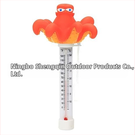 Sandėlyje Naujas termometras, spausdinamas LOGO, tarpvalstybinis karšto pardavimo baseino termometras, vaikų vandens temperatūros matuoklis