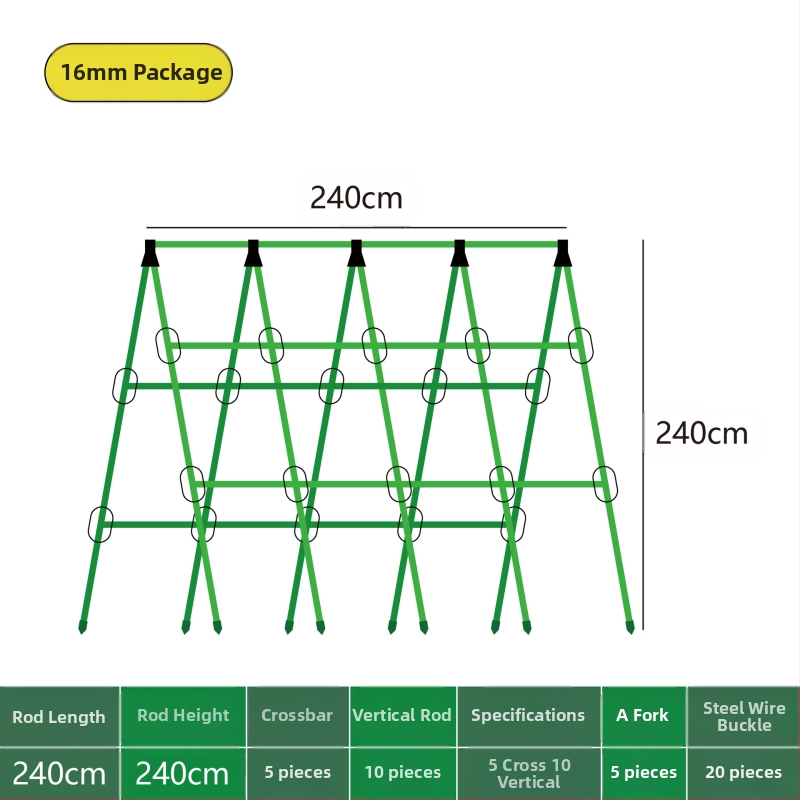 [Su Su Su] Ράφι αναρρίχησης για αγγούρια Ράφι για φασόλια Ράφι ντομάτας Ράφι λαχανικών Ράφι στήριξης φυτών