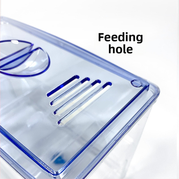 Sepijų inkubacijos dėžė, atskira izoliacinė dėžė, veisimo dėžė, daugiafunkcis akrilinis izoliacinis bakas