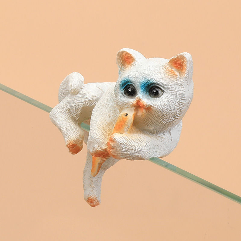 Akvariumo peizažas, katės kuprinė, akvariumo šoniniai pakabinami papuošalai, akvariumo stalas