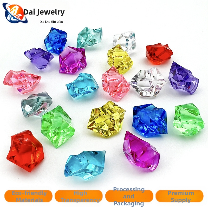 Akrüülkristallkivi värviline kalliskivi kalapaak maastikukivi ilu Cheni kaunistus lõbustuspargi mänguasjade rekvisiitide tootjad hulgimüük