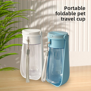 Κύπελλο νερού για κατοικίδια, ποτήρι, ταΐστρα νερού, πτυσσόμενο κύπελλο νερού, κύπελλο ποτού για σκύλους, φορητό κύπελλο κατοικίδιων με αναδιπλούμενο καπάκι