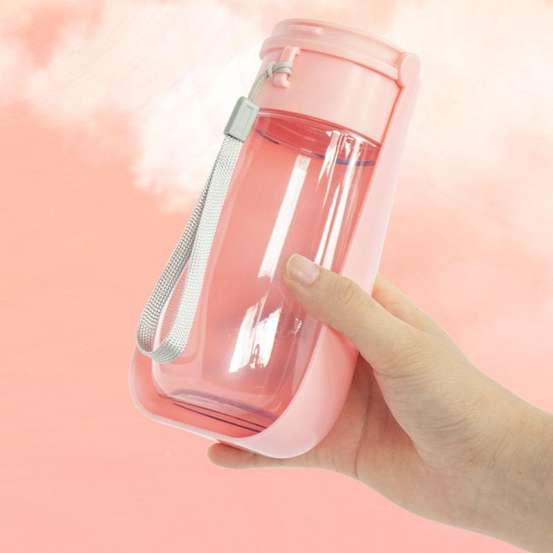 Čaša za vodu za kućne ljubimce, čaša, hranilica za vodu, sklopiva čaša za vodu, čaša za piće za pse, prijenosna čaša za kućne ljubimce s preklopnim poklopcem