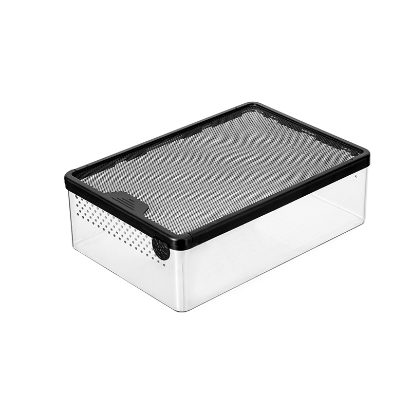 Chovná klietka pre plazy, rohatú žabu, korytnačku, škrečka, užovku, nádrž s klietkou, protiúniková klietka pre plazy a domáce zvieratá, potreby pre domáce zvieratá