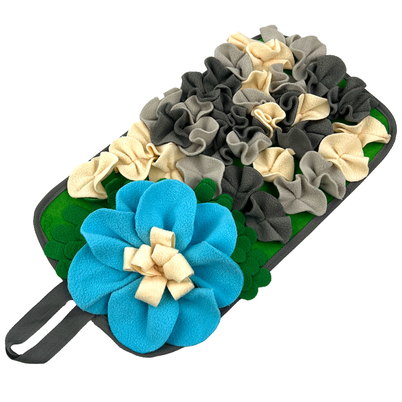 Mažų gyvūnų maitinimosi kilimėlis triušiams, ežiukams, jūrų kiaulytėms, žiurkėms, pelėms, interaktyvus mielas gėlių maitinimo kilimėlis