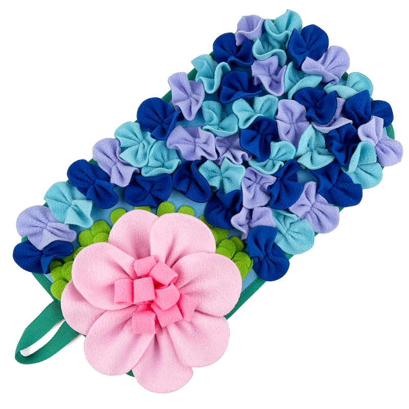 Mažų gyvūnų maitinimosi kilimėlis triušiams, ežiukams, jūrų kiaulytėms, žiurkėms, pelėms, interaktyvus mielas gėlių maitinimo kilimėlis