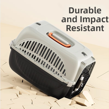 Κουτί αέρα για γάτες Φορητή έξοδος Κλουβί για γάτες Τσάντα μεταφοράς κατοικίδιων ζώων Κουτί μεταφοράς αυτοκινήτου Κλουβί σκύλου Φορητό πλαστικό κουτί γάτας