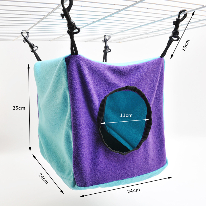 Трансгранична торбичка с мед, памучно гнездо, катерица, цветен клон, мишка, висящо гнездо, малък домашен любимец, спящо гнездо, квадратно гнездо за папагал, скрито в домашното обзавеждане за домашни любимци