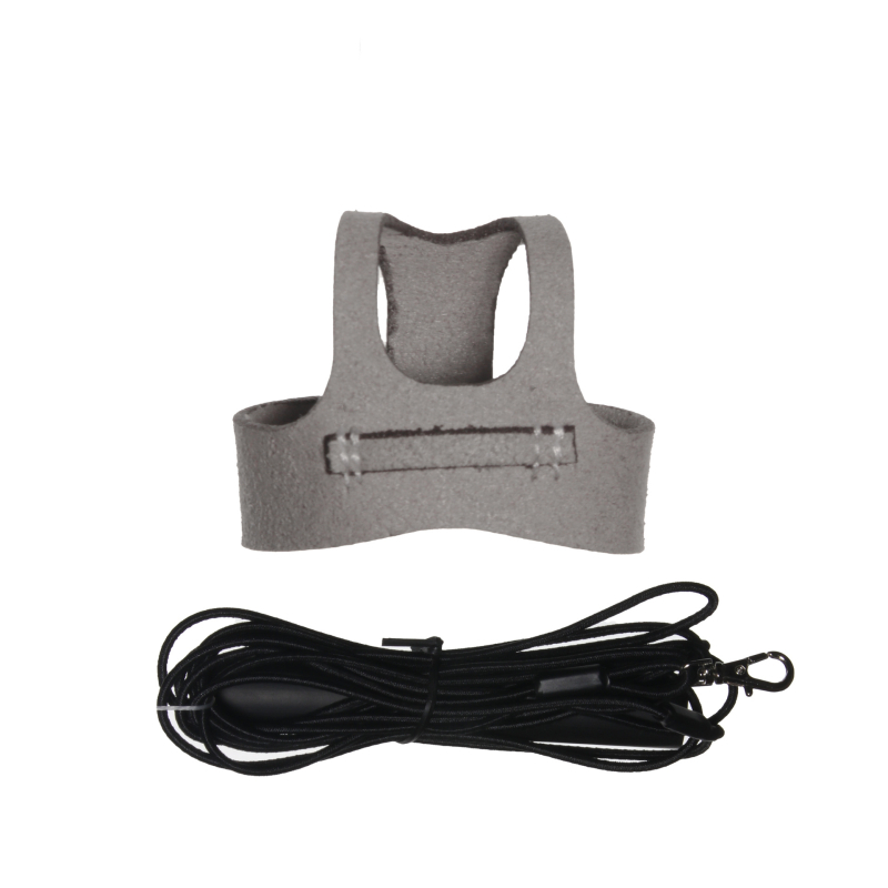 Въже за летене с папагал Jilong, каишка за летене, ултралеко въже за тренировка, сцепление, принадлежности за разходка с птици, устойчиви на ухапване