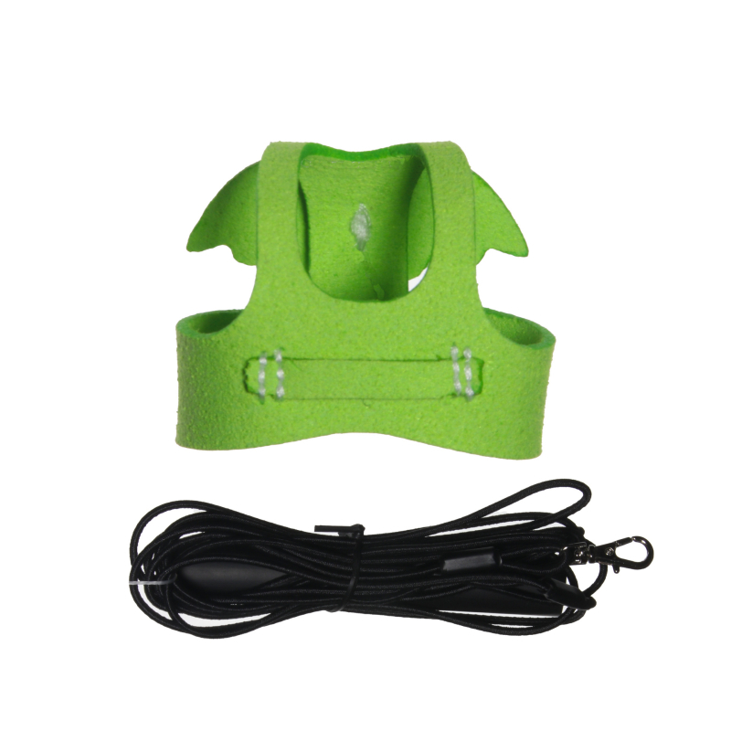 Въже за летене с папагал Jilong, каишка за летене, ултралеко въже за тренировка, сцепление, принадлежности за разходка с птици, устойчиви на ухапване