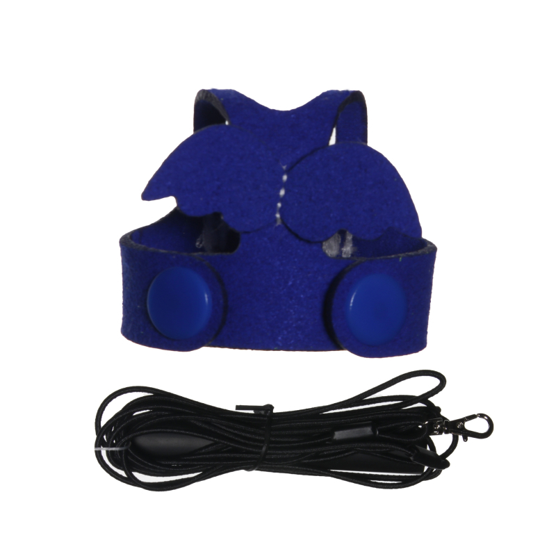 Въже за летене с папагал Jilong, каишка за летене, ултралеко въже за тренировка, сцепление, принадлежности за разходка с птици, устойчиви на ухапване