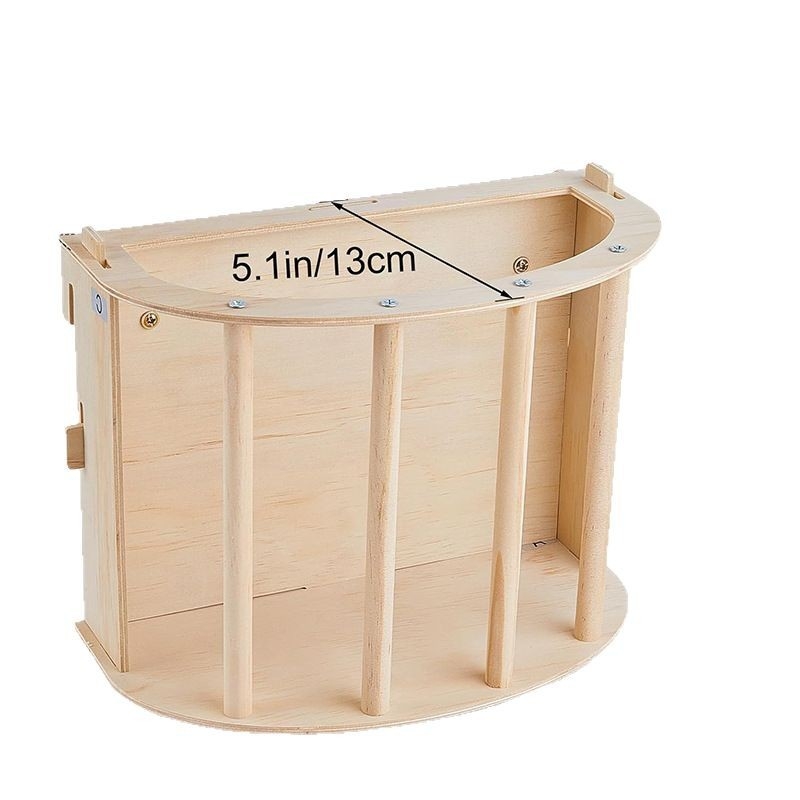 Drveni stalak za sijeno, stalak za sijeno za zečeve, viseći stalak za sijeno, kašmirski štakor, tvor, zec, zamorac, stalak za hranjenje travom