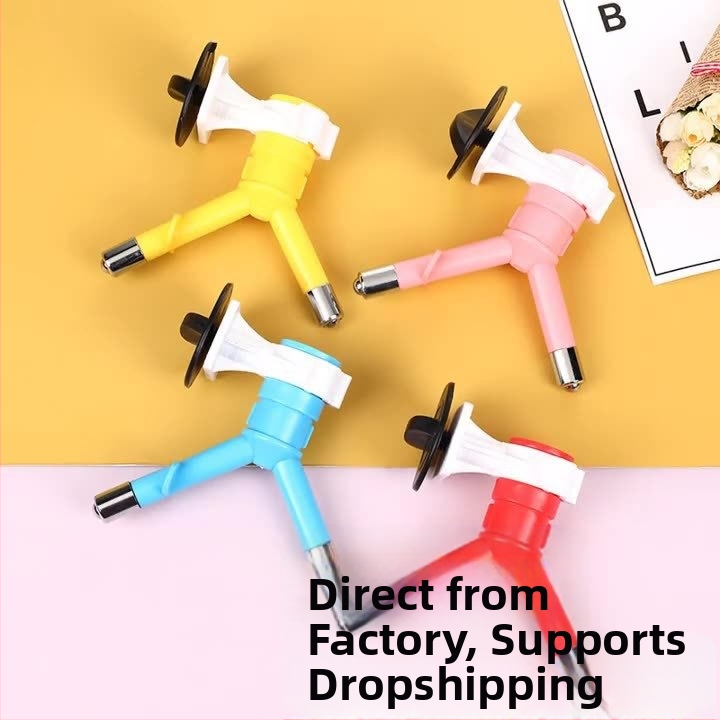 Диспенсър за вода за домашни любимци, висяща глава с дюза за вода, може да бъде оборудван с дюза за пиене на напитки, диспенсър за вода за кучета, диспенсър за вода за котки