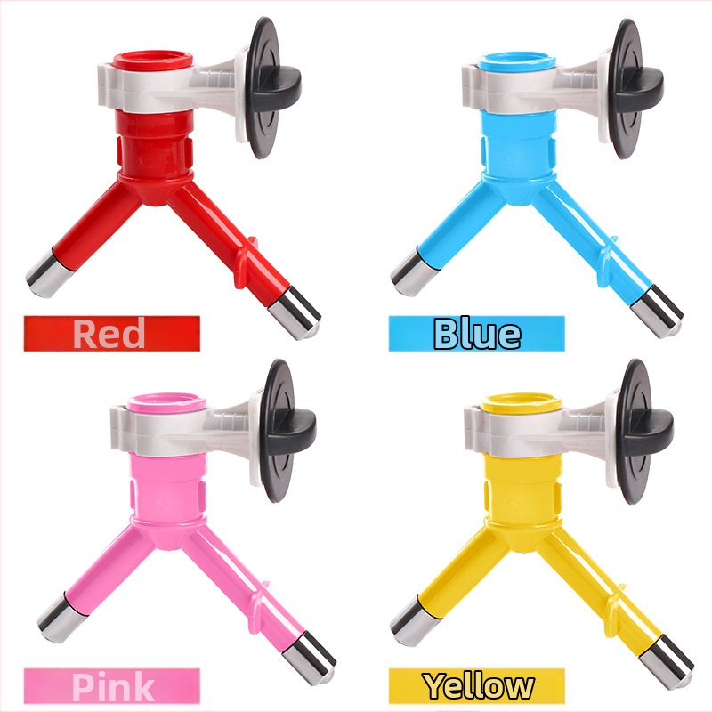 Диспенсър за вода за домашни любимци, висяща глава с дюза за вода, може да бъде оборудван с дюза за пиене на напитки, диспенсър за вода за кучета, диспенсър за вода за котки