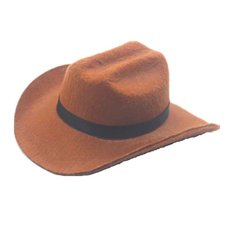 Katės kaubojaus skrybėlės aksesuarai Vesterno kaubojaus skrybėlė Nuotrauka Šuo mažas šuns šalmas augintinio skrybėlė