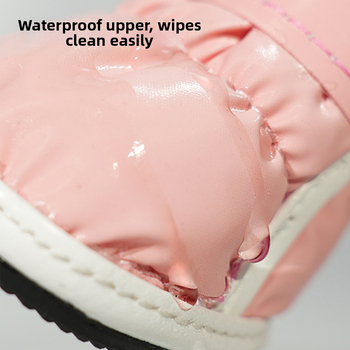 24 žieminiai šunų batai meškiuko formos „schanery“ mažiems šunims, sniego batai, vandeniui atsparūs šalčiui, pėdų uždangalai