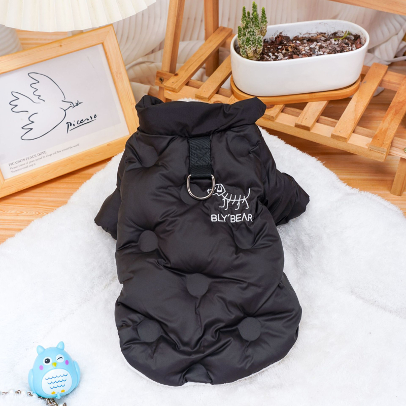 Sügis- ja talvised lemmikloomariided kutsika-kassiriided lainelised täidisega sametist jalgadega puuvillase polsterdusega jope kui karu ja kaisukaru väikese koera hulgimüük