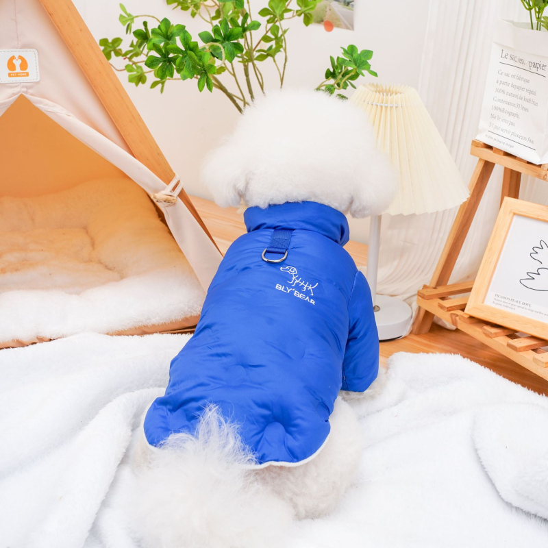 Sügis- ja talvised lemmikloomariided kutsika-kassiriided lainelised täidisega sametist jalgadega puuvillase polsterdusega jope kui karu ja kaisukaru väikese koera hulgimüük