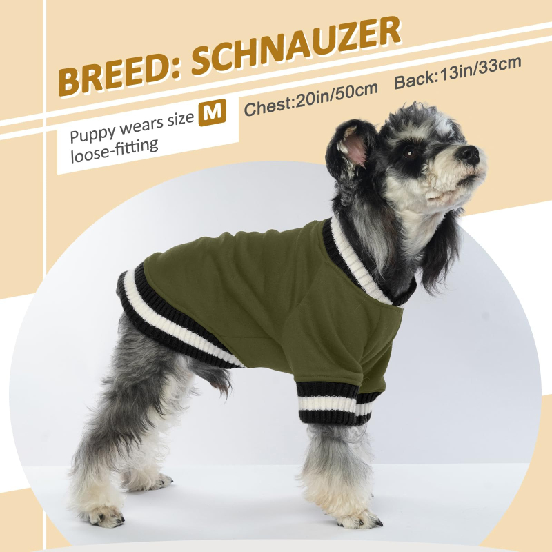 FUAMEY koera pullover dressipluus koera talve kampsun soe koerariided koera vest kutsika pullover