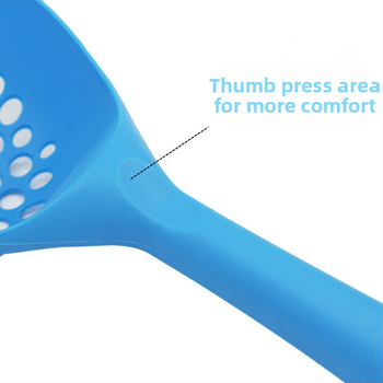 Naminių gyvūnėlių reikmenys, didmeninė prekyba kačių kraiko kastuvais, didelis storas plastikinis kačių išmatų kastuvas, kačių tualeto kačių kraiko dėžė, nesandarūs kastuvai