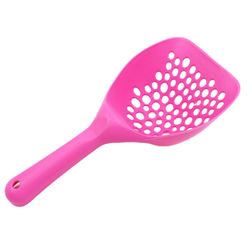 Naminių gyvūnėlių reikmenys, didmeninė prekyba kačių kraiko kastuvais, didelis storas plastikinis kačių išmatų kastuvas, kačių tualeto kačių kraiko dėžė, nesandarūs kastuvai