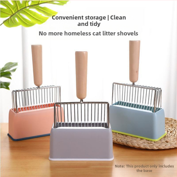 Metalinis kačių kraiko kastuvo pagrindas, laikymo dėžė, kačių kraiko kastuvo vieta, lentyna, kastuvo kostiumas, priedai, kačių kraiko kastuvo palydovas