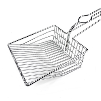 Nerūdijančio plieno kačių kraiko kastuvas tualetui, vištienos, naminių gyvūnėlių išmatų kastuvas, naminių gyvūnėlių išmatų kastuvas, kačių išmatų kastuvas, didelis paplūdimio kastuvas