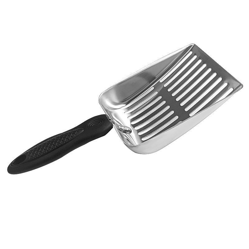 Nerūdijančio plieno kačių kraiko kastuvas tualetui, vištienos, naminių gyvūnėlių išmatų kastuvas, naminių gyvūnėlių išmatų kastuvas, kačių išmatų kastuvas, didelis paplūdimio kastuvas