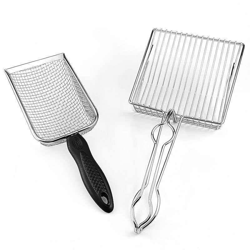 Nerūdijančio plieno kačių kraiko kastuvas tualetui, vištienos, naminių gyvūnėlių išmatų kastuvas, naminių gyvūnėlių išmatų kastuvas, kačių išmatų kastuvas, didelis paplūdimio kastuvas