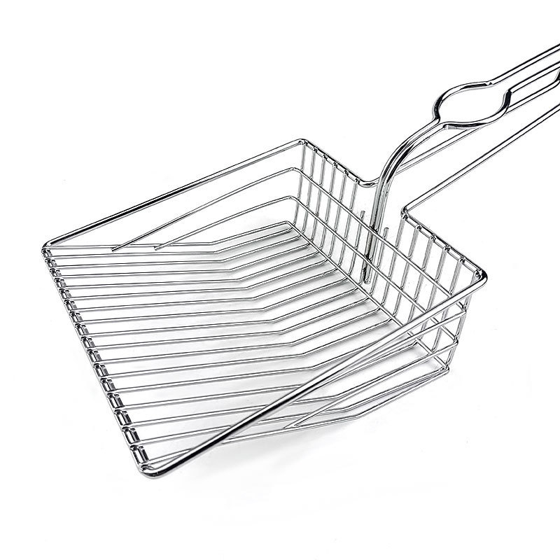 Nerūdijančio plieno kačių kraiko kastuvas tualetui, vištienos, naminių gyvūnėlių išmatų kastuvas, naminių gyvūnėlių išmatų kastuvas, kačių išmatų kastuvas, didelis paplūdimio kastuvas