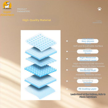 Vienkartiniai naminių gyvūnėlių sauskelnių įklotai, apsaugantys nuo šoninio nuotėkio, su „Velcro“ burnos šunų kelnėmis, šunų sauskelnių įklotai