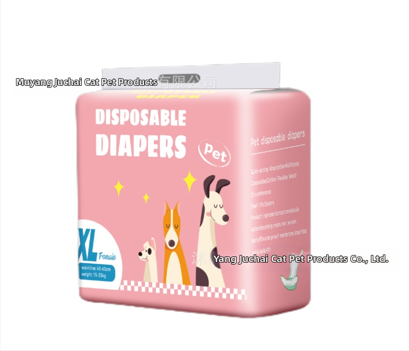 Vienkartiniai naminių gyvūnėlių sauskelnių įklotai, apsaugantys nuo šoninio nuotėkio, su „Velcro“ burnos šunų kelnėmis, šunų sauskelnių įklotai