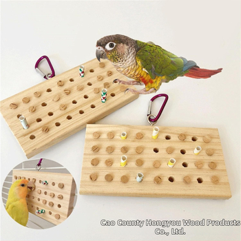 Играчка папагал играчка птица божур Xuanfeng малко слънце уста сълза тренировка декомпресия висяща играчка клавиатура от масивно дърво